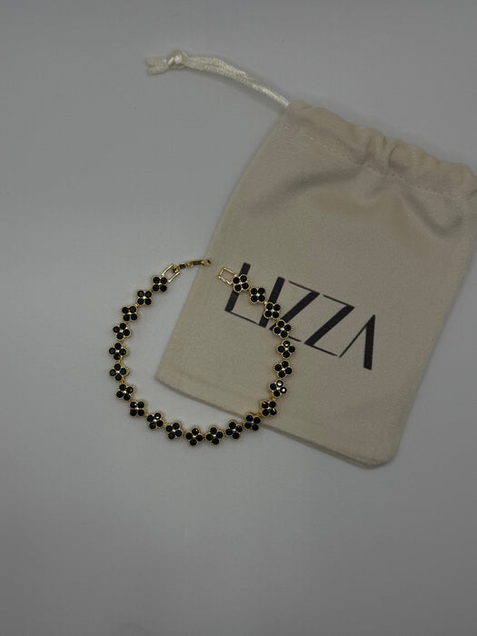 April Gold Filled CZ Bracelet