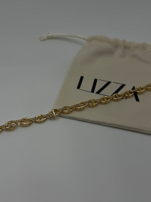 Chloe Gold Filled Bracelet CZ
