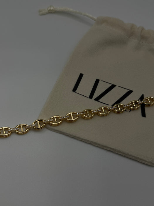Chloe Gold Filled Bracelet CZ