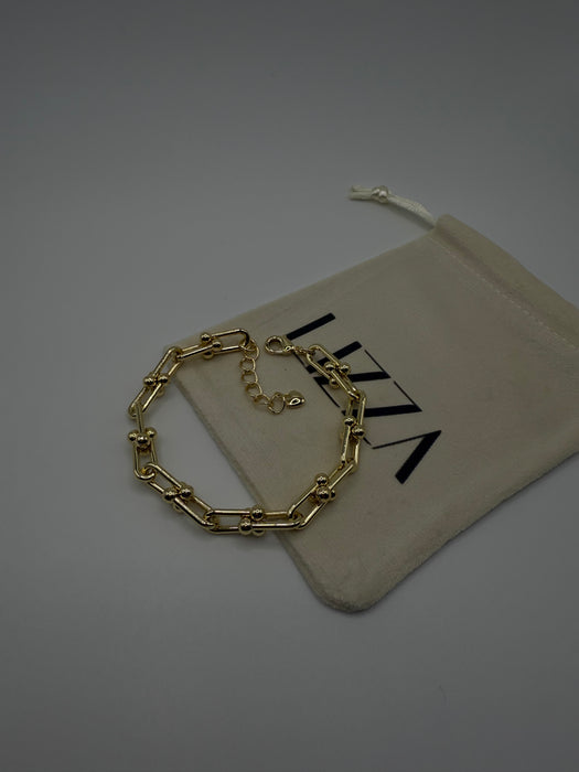 U Style Gold Filled Bracelet